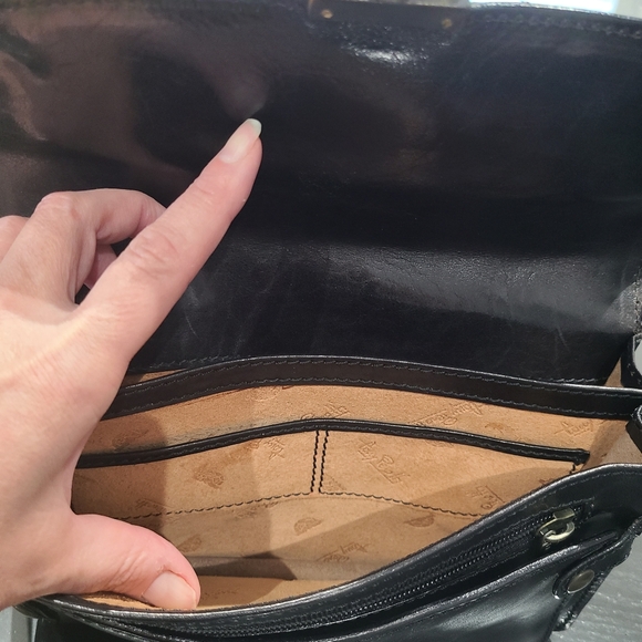 Super thick leather TONY PEROTTI clutch - Picture 10 of 10